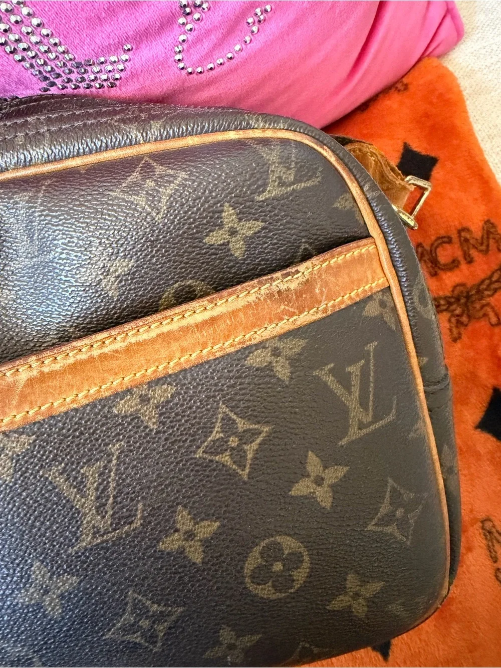 Louis Vuitton Porter Monogram Handbag